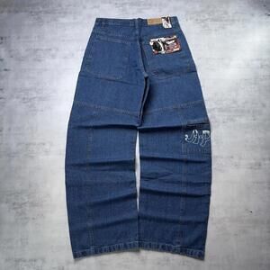 Y2K I-Pey Grunge Super Baggy Deadstock Skater Denim Jeans